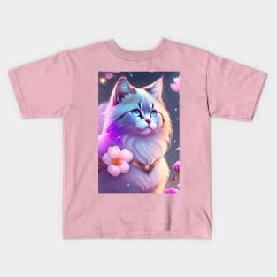 Vivid Birman Kids T-Shirt